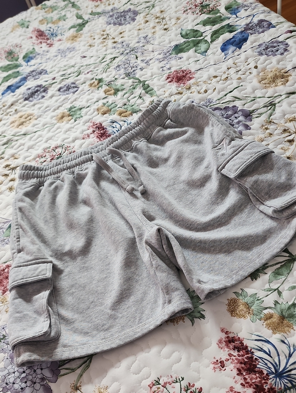 Gymshark Light Gray men's Lounge Shorts